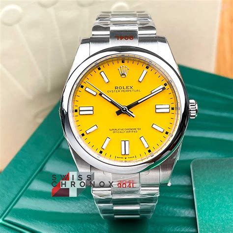 rolex oyster perpetual 36 yellow|rolex oyster perpetual prix.